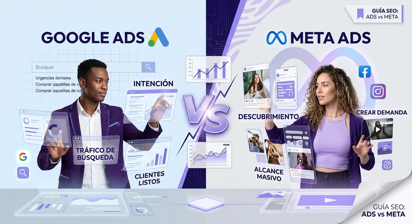 ¿Google Ads o Meta Ads? La Batalla Definitiva para Elegir el Ganador Según tu Negocio