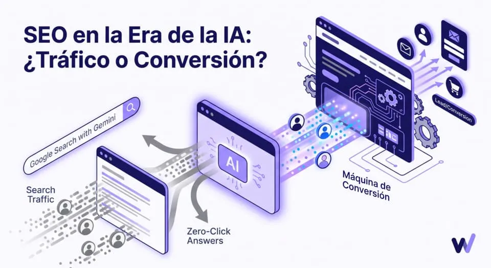 Sobrevive a la IA de Google: Convierte tu web en una máquina de conversión